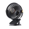 USB Rechargeable Silent Clip-on Desk Fan with Light for Dorms and Bedrooms