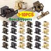 1-10PCS Magnetic Cabinet Door Clips Wardrobe Door Buckle Anti-Corrosion Dual Wheel Spring Fixed Lock Buckle Home Hardware Tools