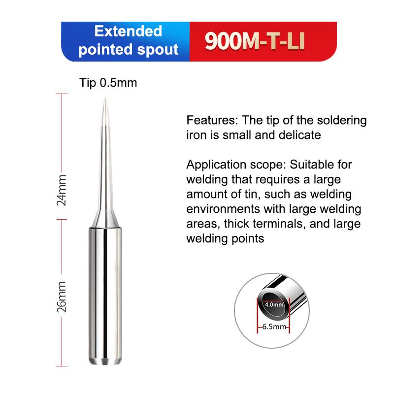 1Set Soldering Iron Tips Replacement Kit Internal Heating Constant Temperature Electric Soldering Iron Tip Soldering Irons Tools