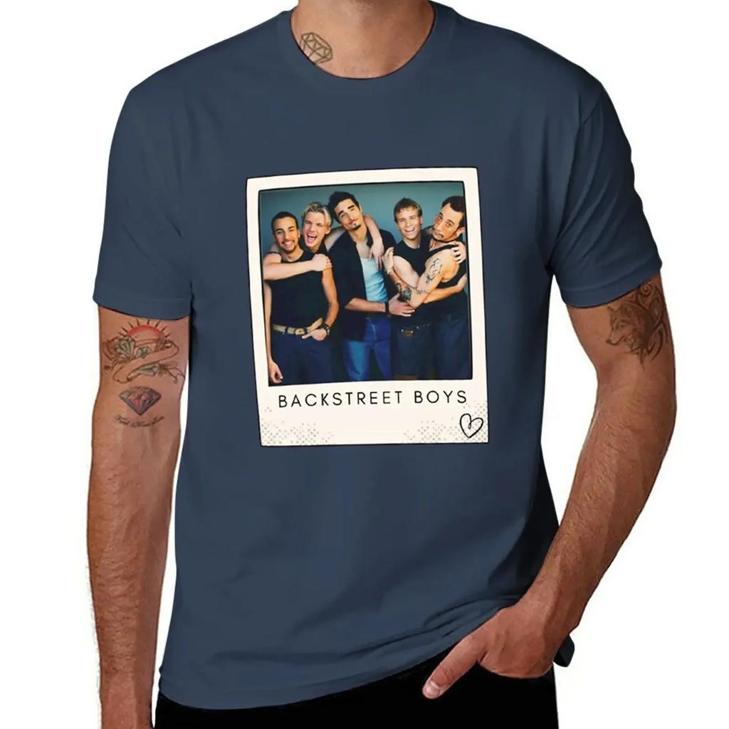 Backstreet Boys poster T-Shirt plain oversized boys whites men clothing