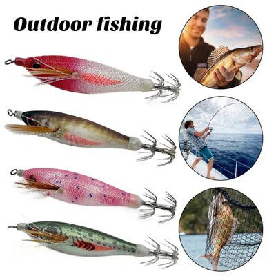 Φωτεινή Δολωματική Γαρίδα Δόλωμα Ψαρέματος Σκληρό Δόλωμα με Αιχμηρό Αγκίστρι Ρεαλιστική Όψη Φωτεινό Χρώμα Μίνι Μέγεθος Αξεσουάρ Δολώματος Ψαρέματος