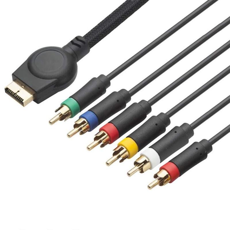 Component AV Cable High Resolution HDTV Component RCA Audio Video Cable for for Gaming Console