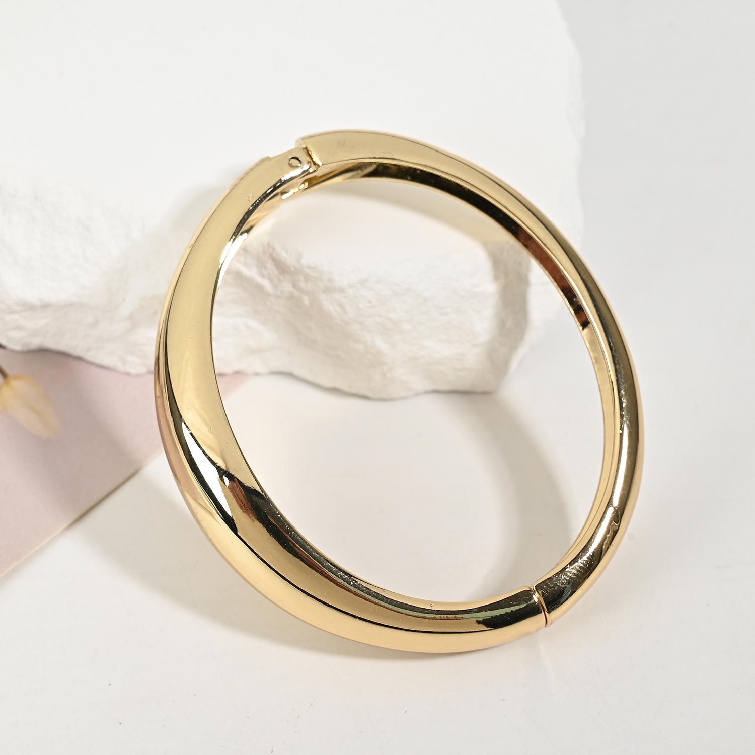 Стильный браслет из сплава, овальный, в стиле легкой роскоши