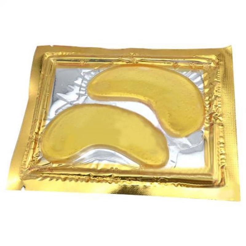 

Патчи для глаз золотой