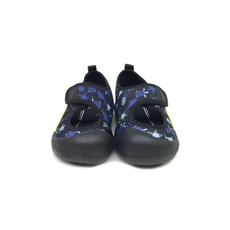Puma Aquacat Velcro Toddler Shoes Baby Shoes Black Yellow 372158-09
