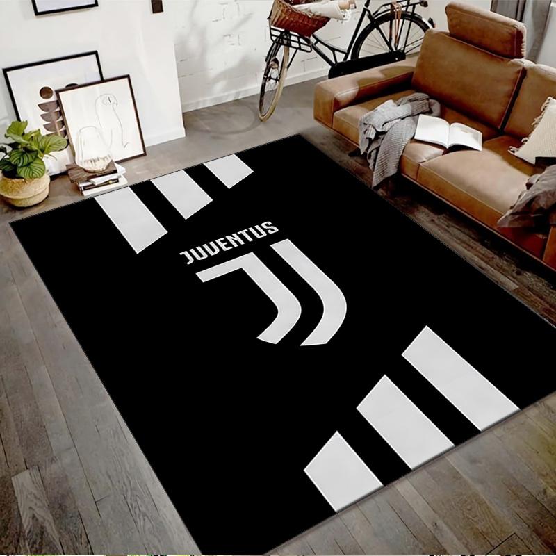 1 Stück Fußballmannschaft (12) Design Bedruckter Teppich für Schlafzimmer Wohnzimmer Heimdekoration Teppiche Matte Rutschfeste Matte Teppich für das Bett
