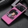 Cute Mafalda Case for Xiaomi Poco X6 X3 NFC M5s X5 F3 M4 M3 Pro Black Silicone Soft Phone Cover Coque