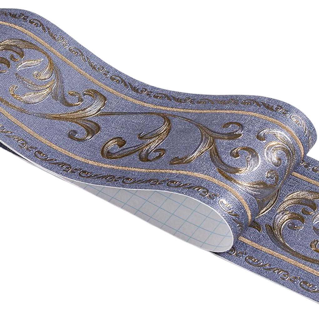 

Наклейка на талию, самоклеящаяся рамка, водонепроницаемые наклейки на стену, съемные гладкие декоративные обои для спальни, плитка для пола blue