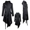 Jacket Men Gothic Swallowtail Coat Cosplay Costume Halloween Long Uniform