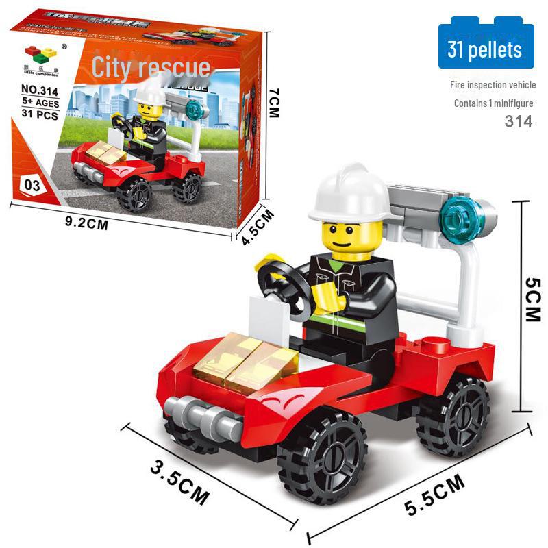 "Jucărie Mașină Mini Blocuri de Construcție Educative pentru Copii - Cadou de Antrenament pentru Grădiniță"