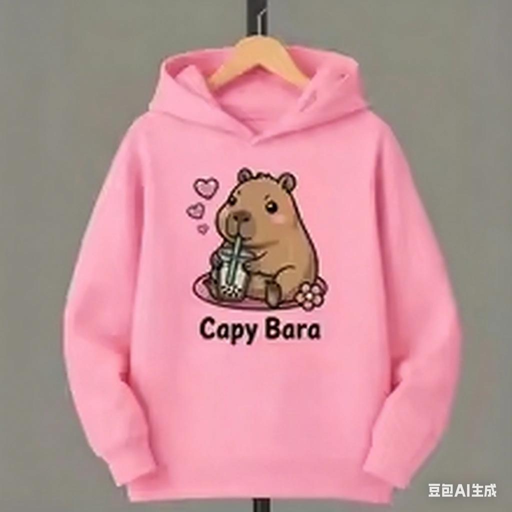 Autumn/Winter Girls Hooded Sweatshirt Suitable for Children Aged 3 To 12 Comfortable and Versatilealso A Christmas Gift for Boys.