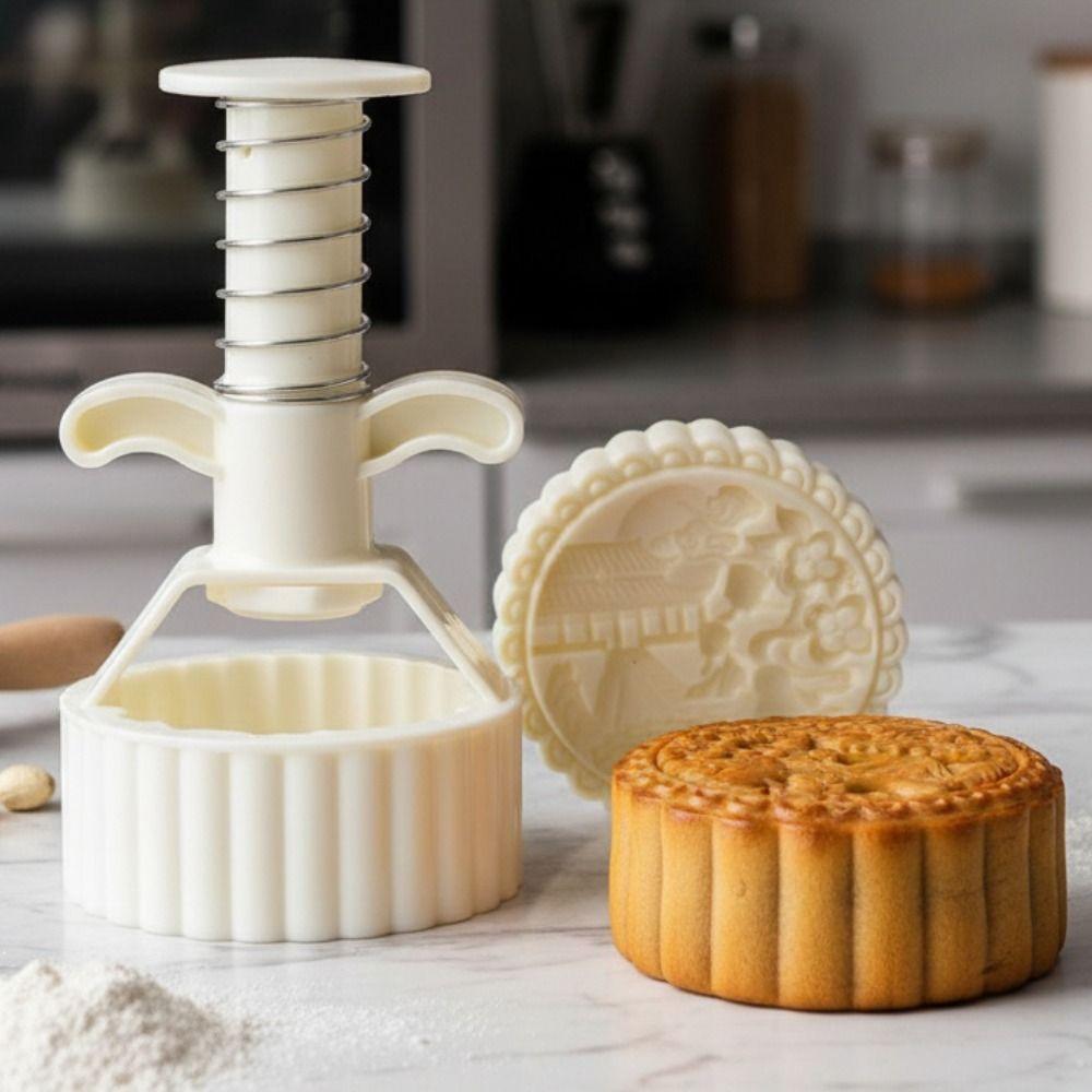 300/500 G Cantonese Large Moon Cake Mold Pastry Mold Easy To Demold