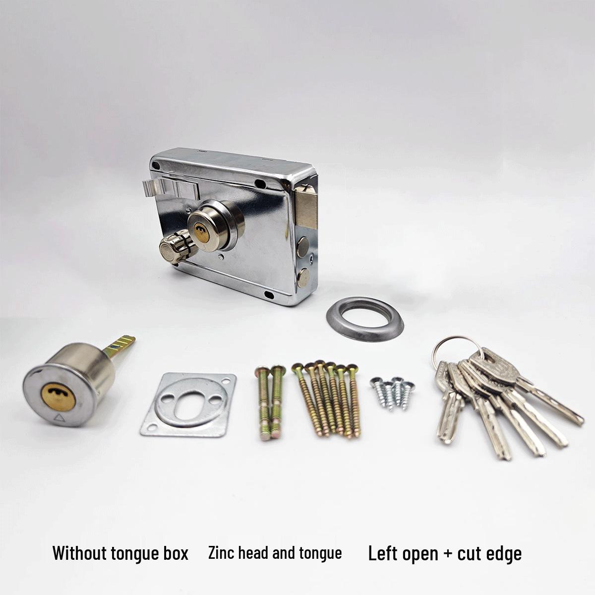 

Универсальный противоугонный дверной замок для спальни, арендованной квартиры, деревянных, железных, из нержавеющей стали, наружных и внутренних дверей