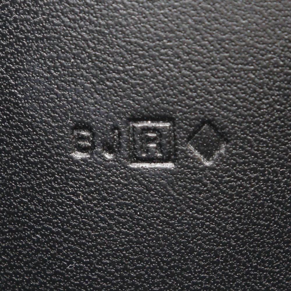 HERMES Dogon GM Purse black/SilverHardware Togo unisex Used