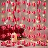 1.5m Heart Honeycomb Ball String Stereoscopic Valentines Day Decoration Lantern  Bridal Shower