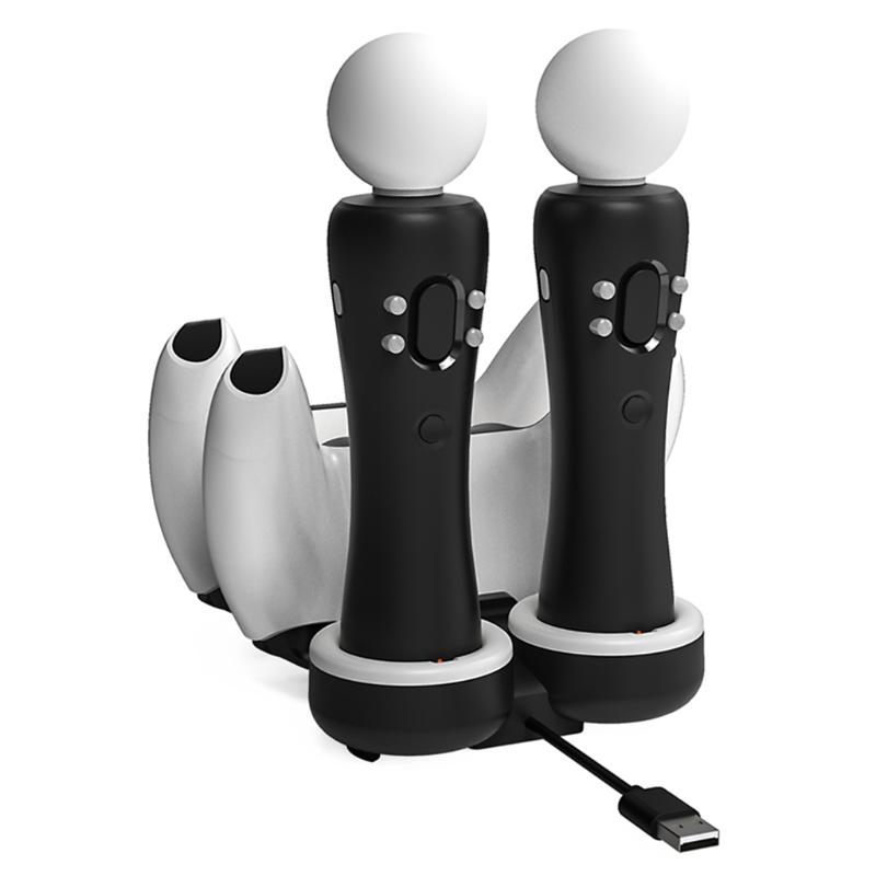 Verbessertes Controller-Ladegerät, Schnellladeadapter, Ladestation ock für /PS VR MOVE