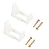 Sliding Door Guide Plastic Sliding Barn Door Guide Ensures Stability & Reduces Door Wobbling for Household Offices