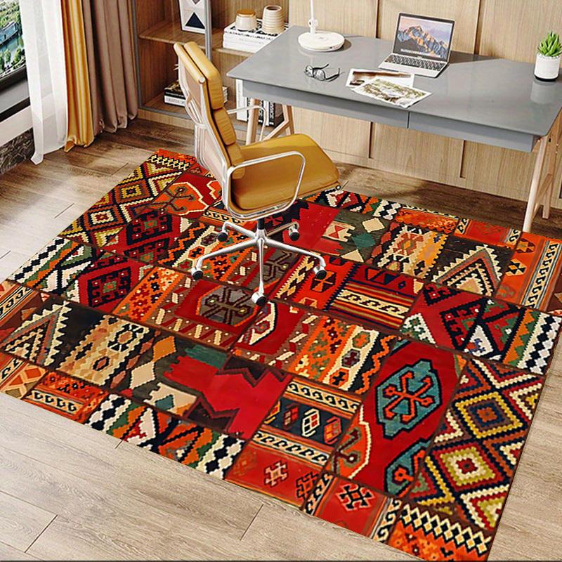 1PC kilim patchwork Extra Large Non Slip Floor carpet, Office, family, bedroom, Studio Large Area Rug Indoor Rugs, , Vibrant Colors