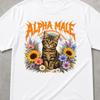 Alpha-Männchen T-Shirt, Y2k Katzenhemd, Katzengeschenk, Katzenliebhaber, Alpha-Männchen Einhorn, Lustiges Katzen-Meme-Shirt, Lustiges Shirt, Lustiges Kätzchen-Shirt, Meme-Shirt