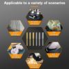 6Pcs/Set Diamond Coated Cylindrical Burr 4/4.8/5.5Mm Chain Saw Grinder Stone Resistant Chain Saw Grinding Carving Grinding Tools