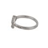 Cross Peach Heart Open Ring Fashionable Finger Ring Adjustable Open Rings Female Jewelry Gift