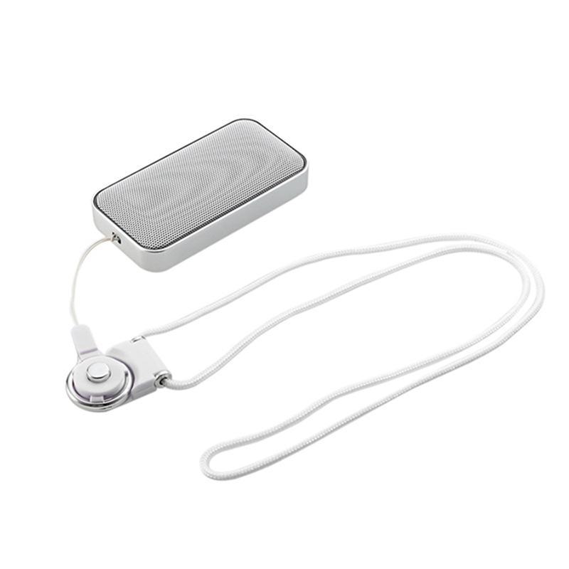 

BT209 беспроводной ультратонкий Bluetooth-динамик для улицы - карманная мини-пушка из металла белый