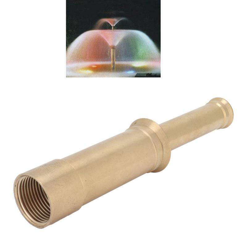 G1 invändig gänga fontänmunstycke dubbla lager trumpettyp pool dammsprutmunstycke för trädgård