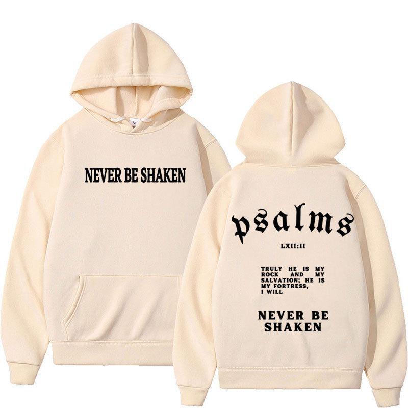Christian Setwear Hoodies Bible Verse Jesus Men Hoodie Sweatshirt Men Womnen Fashion Design Pullover Men's Fleece Hoodies