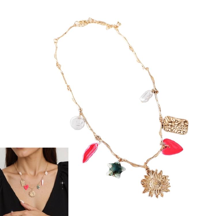 Handcraft Pearls Necklace With Secure Lobster Clasp Alloy Materials Day To Night Jewelry Pieces
