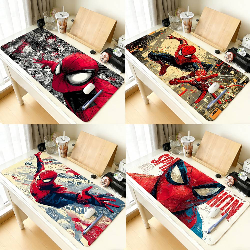 Cool S-Spiders-Mans Mouse Pad Computer Mat Deskpad Laptop Keyboard Mat Office Large Landscape Mousepad