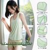 Siomlana Yoga Tank Crew Perfect for Hot Yoga Women's Top, Sports, Neck, Fitness, Training, Stretchy, Breathable, Thin,