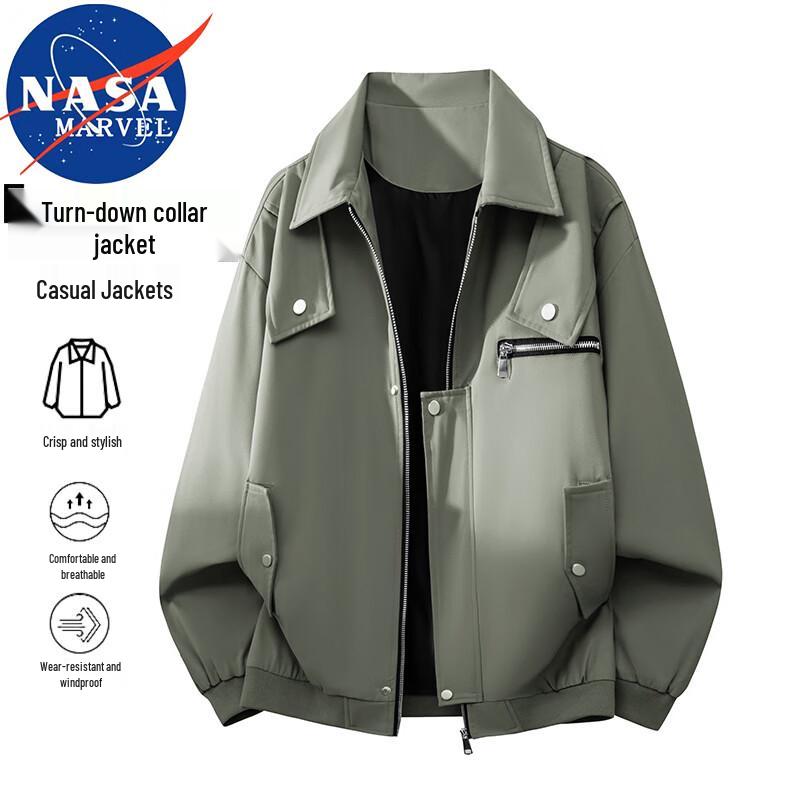 

NASA MARVEL Men s Trendy Loose Fit Casual Jacket L