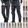 Men's Military Army Combat Tactical Airsoft Pants With Multi-pockets And Ergonomic Knee Design