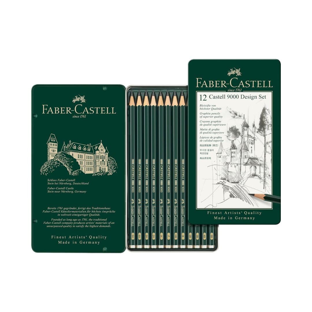 

9000 Design Pencil Set 119064 Japanese Faber-Castell [Official Product]