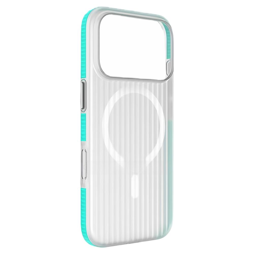 Corrugated Pattern Non-slip Hard PC Magnetic Case For For Iphone 17 Pro Max 16 1 14 13 12 For  Wireless Charge Cover