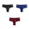 3 Pcs Sexy Panties For Woman Lingerie Lady G-string Lace Female Thongs Underwear Ladies Intimates Free Shipping