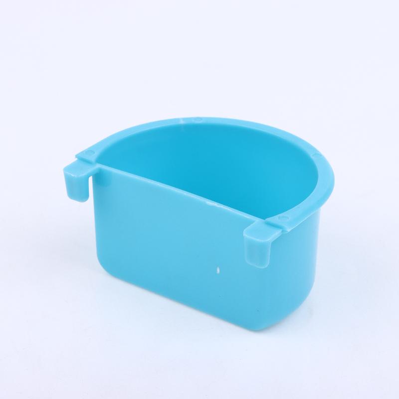 New 5pcs Bird Food Feeding Dish Easy To Install Bird Cage Feeder Bowl For Small Animals Budgie Parrot Parakeets Lovebirds