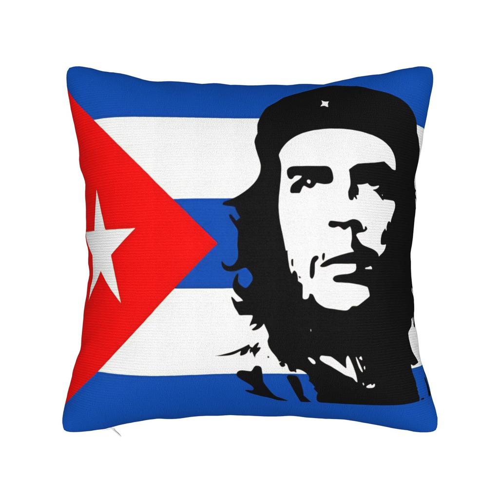 Che Guevara Argentine Marxist Revolutionary Pillowcases Retro Trendy Pillow Case For Living Room Bed Chair Soft Pillow Cover