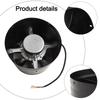 Efficient 200mm Duct Fan with 7 Reinforced Blades for Smoke Extraction and Quiet Operation in Ventilation Systems