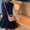Stylish Children's Shoulder Bag With Shiny Sequins For Girls And Boys In Black Silver Pink Gold And Purple
