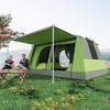 Tunnel Tent Camping Shelter W/ Porch, Two Rooms, Lamp Hook, Portable Carry Bag