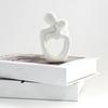 Creative Couple Embracing Sculpture Resin Home Ornaments Party Abstract Sculpture Ornaments  Office