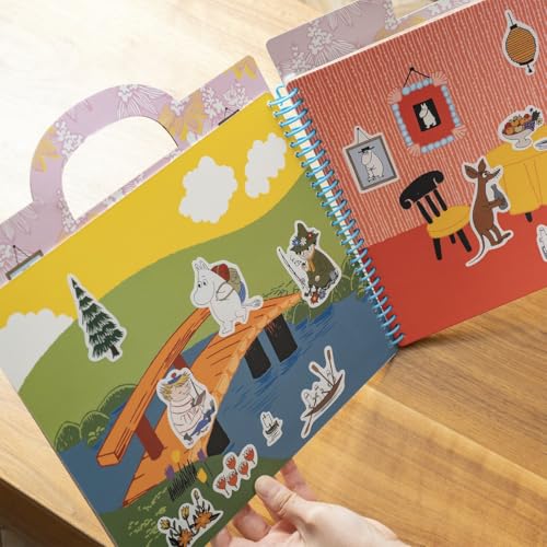 Bornelund Moomin Sticker Book for ages 3 and up