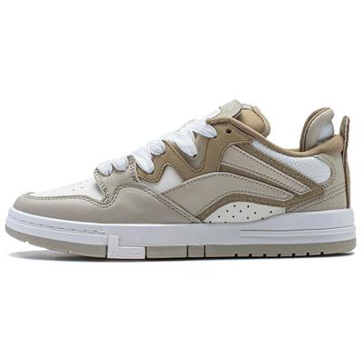 נעלי סניקרס עמידות בולם זעזועים לנשים Li Ning We Wo Pro נעלי סניקרס לנשים אפור חום AECU006-1
