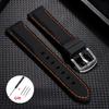 New Rubber Watch Strap 18mm 20mm 22mm 24mm 26mm Universal Replacement Bracelet Soft Waterproof Silicone Band for Men Women Belt