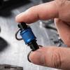 Aluminum Zinc Zinc Alloy Quick Release Keychain Fast Release Mechanism Quick Pull Keyring  Camping Supplies