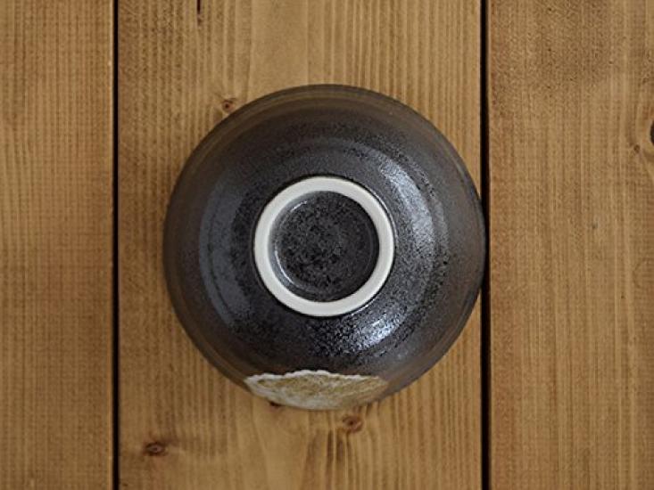 Tableware East Black Bizen Tea Set of Japanese Rice Large Bowls Bowls, 2, Tableware, Bowls,