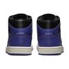 Air Jordan 1 Mid Dark Concord Women Sneakers Purple Black Sail BQ6472-051