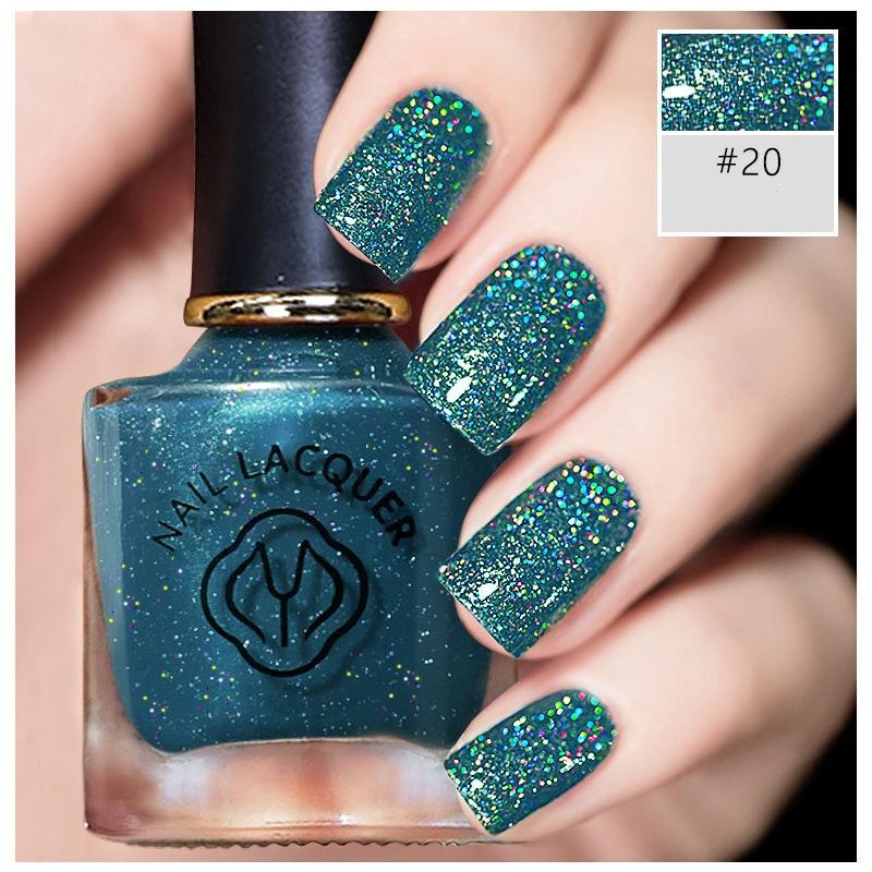 

26 цветов нового лазерного лака для ногтей Net Red Star Diamond Violet Snow Leaf Lotus Light Fish Smoke Rose Gold 20