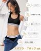 VICHERIA Sports Bra Set with Wireless Sports Bra Set for Sports and Gym Wear Women's T-Back [Cotton, Wireless, Comfortable] Women's